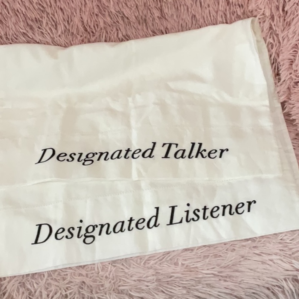 NEW - Two Standard Embroidered Pillow Cases